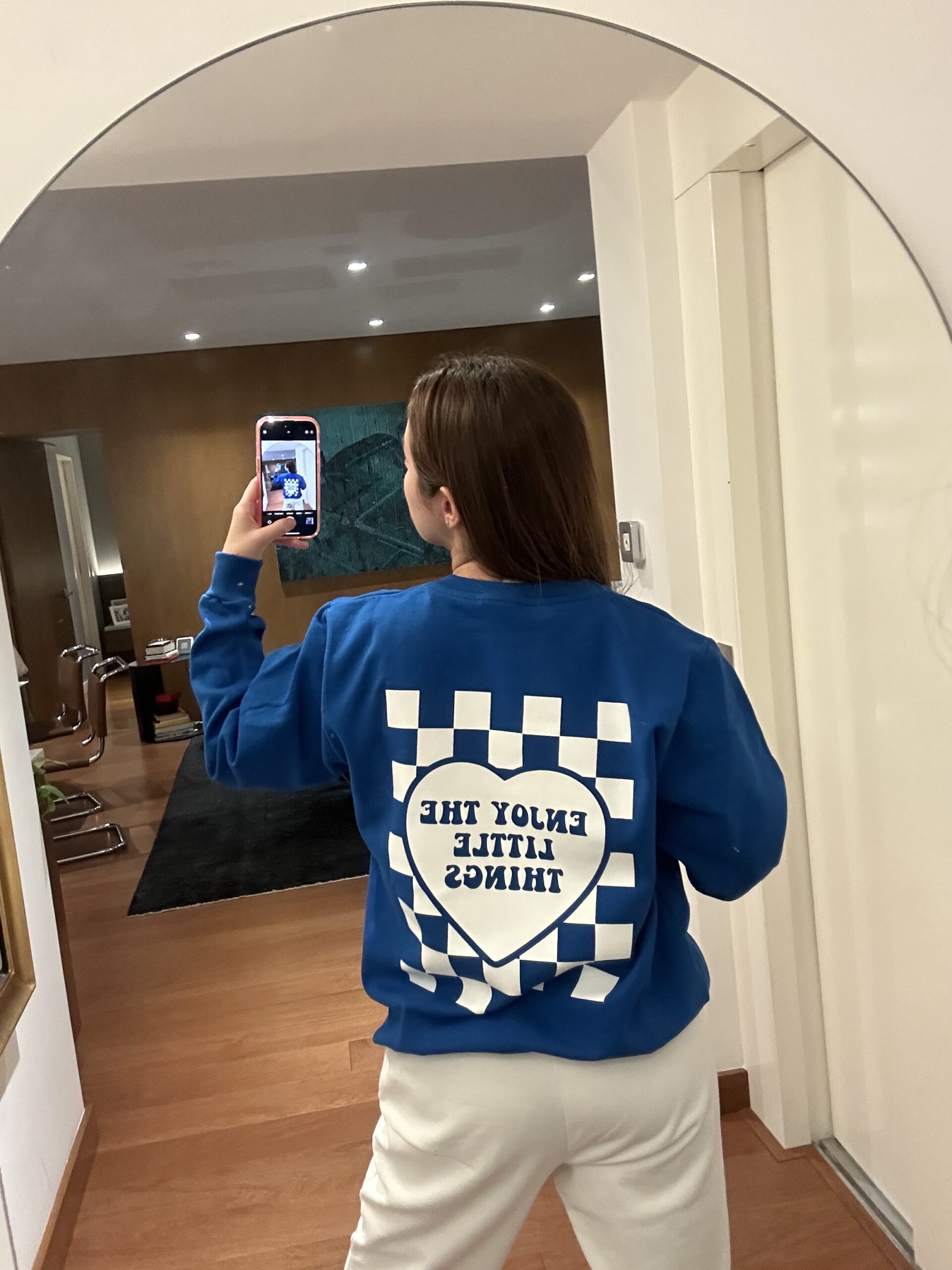 CREWNECK ENJOY AZUL - Imagen 2