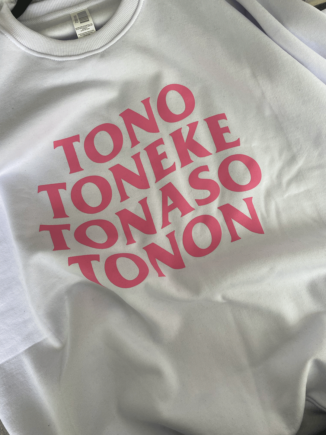 CREWNECK TONEKE BLANCO