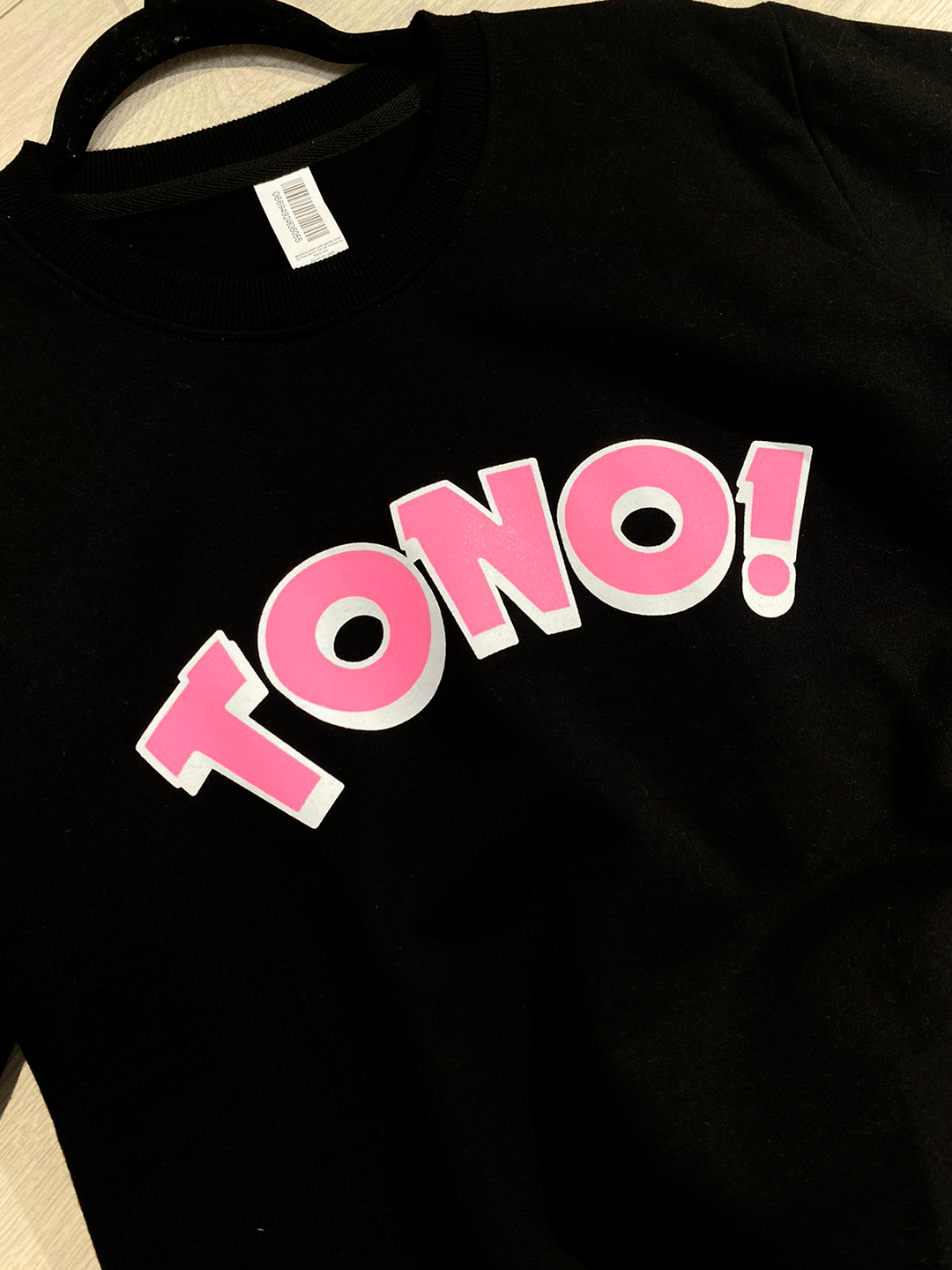 CRWENECK TONO! NEGRO