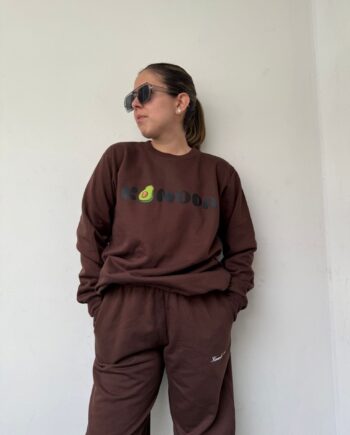 CREWNECK “PALTA” - MARRÓN