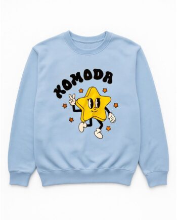 CREWNECK ESTRELLA CELESTE