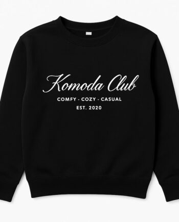 CREWNECK KOMODA CLUB NEGRO