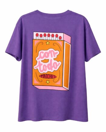 POLO MORADO"CON TODO"