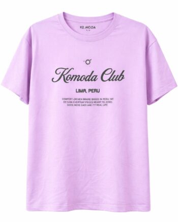 POLO LILA "KOMODA CLUB"
