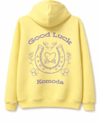 POLERA "GOOD LUCK" AMARILLO