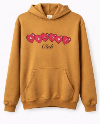 HOODIE KOMODA CLUB MARRÓN - TALLA M